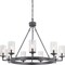 Progress Lighting Gresham Collection Nine-Light Chandelier P400165-143 - alternate 1